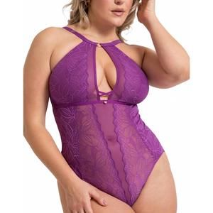 NEW SCANTILLY opulence bodysuit in mystic